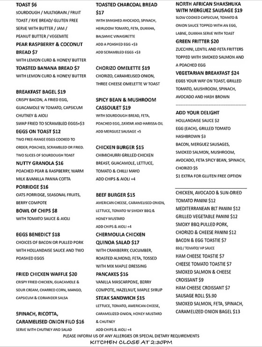 Menu The Daily Pour Kitchen-6